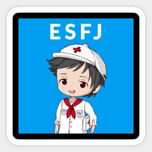 ESFJ Personality (Chibi Style) Sticker